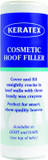Keratex Cosmetic Hoof Filler 60g Dark Hooves - Clear, Regular
