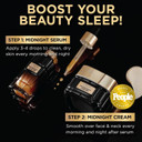 L'Oreal Paris Age Perfect Anti-Aging Midnight Face Serum, Reduce Wrinkles 1Oz + Eye Cream Sample