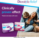 Dioralyte Relief Blackcurrant - Fast and Effective Rehydration Treatment to Help Replace the Loss of Body Fluid and Electrolytes (minerals and salts) - Blackcurrant Flavour- 6 sachets