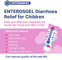 ENTEROSGEL Diarrhoea Relief for Children - Gastroenteritis Treatment, Tummy Bug Relief, Kids Stomach Bug Treatment, Travelers Diarrhea First Aid Kit, Stomach Pain Relief - for Babies & Children, 90g