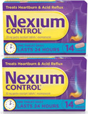 Nexiumm Control Heartburn and Acid Reflux Relief Tablets, 28 Count (14 x 2)