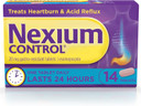 Nexium Control Heartburn & Indigestion Tablets for Acid Reflux Relief, Gastro-Resistant Esomeprazole Tablets, 20mg, 14 Count