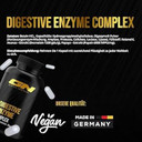 GN Laboratories Digestive Enzymes Complex (60 Capsules) - Comprehensive Blend of Digestive Enzymes - Contains Lactase - Digestive Enzymes Made in Germany