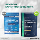 Lactobacillus Acidophilus 6 Billion CFU | Pro-Bio for Digestive & Gut Health | 120 Vegan Tablets | High Strength Bio Cultures for Men & Women | by Horbaach