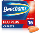 Beechams All In One Cough Medicine for Adults with Paracetamol, Max Strength for Sore Throat and Headache relief Capsules, 16 Count