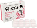 Strepsils Sore Throat Lozenges, Strawberry, 36 Total, Sore Throat Relief, Throat, Effective Relief, Fights Germs, Relieves Throat Pain, Works in 5 Minutes, Sore Throat, Medication (Pack of 2)