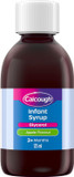 Calcough Infant Syrup Apple Flavour 3+ Months (1 x 125ml), Colour and Sugar-Free Cough Syrup for Soothing Relief from Tickly & Dry Cough, Non-Drowsy Cough Medicine for Babies from 3 Months