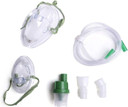 ArmoLine Nebuliser Replacement Set 2X Nebuliser Face Mask (1x Adult and 1x Child), Air Tube, Chamber Mouthpiece