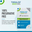30 Thealoz Duo Gel (Single Dose Vials) Eye Drops - Long-Lasting Relief Day & Night for Dry, Tired & Sore Eyes | Gentle, Preservative-Free Gel | 30 Single Dose Units