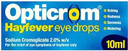 Opticrom Hayfever Eye Drops 10ml by Opticrom
