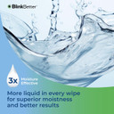 BlinkBetter Tea Tree Oil Eyelid Wipes- Natural Blepharitis, MGD & Dry Eye Relief Wipes | Cleansing, Soothing, Dual-Textured, Triple Moisture Formula | Biodegradable & Gentle - 20 Wipes