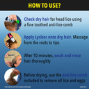 Lyclear Express Treat & Protect Lotion - Kills Head Lice & Eggs  Effective in Just 5 minutes on Head Lice & Helps Protect for up-to 72 hours*  100ml Lotion Format