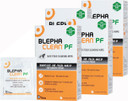 80 Blephaclean PF Daily Eyelid Wipes - Gentle Cleansing for Eyelids and Skin Around the Eyes | Suitable for Babies (over 3 months old), Children and Adults | 20 Sterile Plastic-Free Wipes x 4 packs 80 Blephaclean PF Daily Eyelid Wipes - Gentle Cleansing for Eyelids and Skin Around the Eyes | Suitable for Babies (over 3 months old), Children and Adults | 20 Sterile Plastic-Free Wipes x 4 packs
