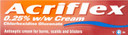 Acriflex, Cream For Burns, 30g
