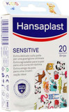 Hansaplast Sensitive Cerotto Bambini Animals, 20 Cerotti Assortiti