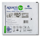 ConvaTec 3862711 Aquacel Ag+ Extra Dressing, 15 cm width, 15 cm Length (Pack of 5)