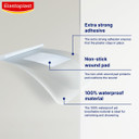 Elastoplast Aqua Protect Plasters - 20 Waterproof Plasters for Swimming/Bathing, Strong Adhesion, Flexible and Breathable