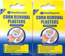 Healthpoint Corn Plasters with Salicylic Acid Relieves and Removes Corns 1 Size 12 Patches Total