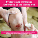 Inadine 5cm x 5cm x10 Non-Adherent Wound Dressings Povidone Iodine AntiMicrobial**G