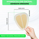 MedVance TM Hydrocolloid  Bordered Hydrocolloid Adhesive Dressing, 10 cm x 10 cm Box of 5 DRESSINGS