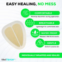 MedVance TM Hydrocolloid  Bordered Hydrocolloid Adhesive Dressing 5 cm x 5 cm Box of 5 DRESSINGS