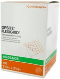 Smith & Nephew OpSite Flexigrid Transparent Dressing (2 3/8"x2 3/4") (Box of 100) by OpSite