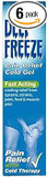 6 x DEEP FREEZE COLD GEL 35G