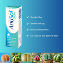 Anusol Haemorrhoids Treatment Cream  Proven Formula Shrinks Piles, Relieves Discomfort, Soothes Itching & Lubricates  23g