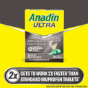 Anadin Ultra Ibuprofen, Back Pain Relief, Liquid Pain Killers Capsules, Pack of 16