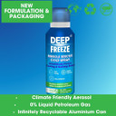 Deep Freeze Muscle Rescue Cold Spray 72.5 ml (Pack of 1)