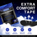 Mouth Tape for Sleeping, Breathable Mouth Strips for Sleeping, Mouth Tape for Snoring - Improved Nasal Breathing, Hypoallergenic and Gentle Adhesion, 30 Strips