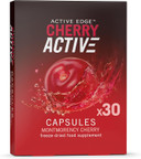 Active Edge CherryActive Capsules (100% pure Montmorency cherry powder capsules) - 30 caps