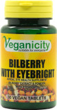 Veganicity Bilberry with Eyebright Plant Supplement, 30-Piece