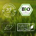 Biotiva Lucerne Cut Bio 100g - Medicago Sativa - Herbal Tea - Bottled and Controlled in Germany (DE-ÖKO-005)