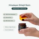 Dr. Sosnowski's BioActive Shilajit Resin 60g | 120 Servings | 100% Pure Himalayan Resin, High Potency Fulvic Acid