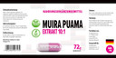 Hepatica Muira Puama Bark Extract 5000mg | 10:1 Extract (500mg) | 120 Vegan Capsules | High Strength Energy, Stamina & Libido Support | 3rd Party Lab Tested | Gluten-Free & Non-GMO