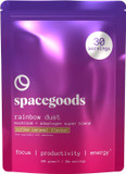 Spacegoods Rainbow Dust 240g | 30 Servings | Flavoured Mushroom Coffee | 80mg of Natural Caffeine | Lions Mane, Chaga, Ashwagandha & Vitamin B5 | Sharper Focus, Energy & Calm | Chocolate