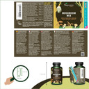 Vegavero Mushroom Complex | High Strength Extracts | Reishi, Cordyceps, Chaga, Lions Mane, Shiitake & Agaricus | NO Additives | 120 Capsules | Vegan