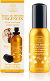 Elixirs & Co . 01080030 Wellness Mist Emergency Bach Flower Essentiales Oils or, gold, 3.5 x 3.3 x 11 cm