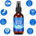 2Pack Pure Magnesium Oil Spray, 100% Natural Topical Magnesium Spray for Feet, Magnesium Spray for Sleep, Safe and Effective, 60ml