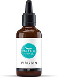 Viridian - Vegan EPA & DHA Oil - 30ml | Heart, Brain & Eye Support | Fish-Free Omega 3 Formula | Marine Algae & Chia Seed | Omega 3 6 9 | 100% Active Ingredients | Expertly Formulated