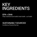 ARTAH Essential Omegas  High Strength Marine Omega?3 (EPA 1000 mg + DHA 500 mg)  60 Friend?of?The?Sea Certified Fish Oil Softgels  Brain, Heart, Skin & Inflammation Support