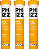 Phizz Electrolytes, Multivitamin & Hydration Tablets - 60 Effervescent Rehydration Electrolyte Tablets - 18 Vitamins & Minerals, Vitamin C, Vegan, Vegetarian & Low Calorie Phizz Electrolytes, Multivitamin & Hydration Tablets - 60 Effervescent Rehydration Electrolyte Tablets - 18 Vitamins & Minerals, Vitamin C, Vegan, Vegetarian & Low Calorie