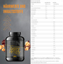 GN Laboratories 100% Dairy Whey Protein Powder 1 kg (Banana Cream) - Protein Powder with 23 g Protein per Serving, Ideal for Muscle Building and Preservation, Tested Quality, Made in Germany