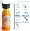 BumbleZest Refresh & Regen: Ginger, Turmeric & Collagen Daily Health Shot, Refreshing Shot with a Zesty Kick, 5g Protein (12 x 60ml)