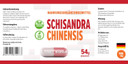 Hepatica Schisandra Chinensis 10,000mg Equivalent (500mg 20:1 Extract) | 90 Vegan Capsules | 10% Schisandrins | High Strength Adaptogen for Stress, Liver & Cognitive Support | 3rd Party Lab Tested