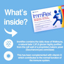 ImmiFlex | Clinically Proven Betaglucan Supplement | 250mg x 30 Vegetarian Capsules with Vitamin D