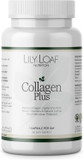 Lily & Loaf Collagen Plus  Marine Collagen Supplement with Vitamins C, A, Hyaluronic Acid & Biotin  60 Capsules, 60 Day Supply  Supports Skin, Joints & Immunity