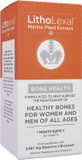 LithoLexal Bone Health 60 Tablets (1 Month Supply) Food Supplement, containing Plant-Based Calcium, Magnesium and Vitamin d