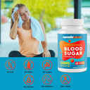 Liposomal Blood Sugar Supplement 1500mg(2 Packages) - High Strength Antioxidant AMPK Activator High Absorption Supports GLP-1 Cardiovascular Heart No Gluten No Soy